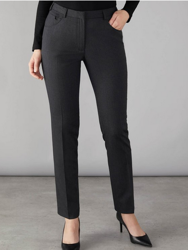Ladies narrow cheap leg trousers