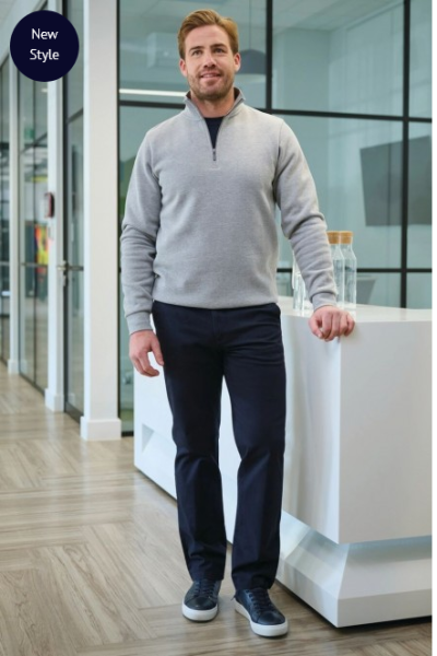 8059 Leo Classic Fit Chino Trousers