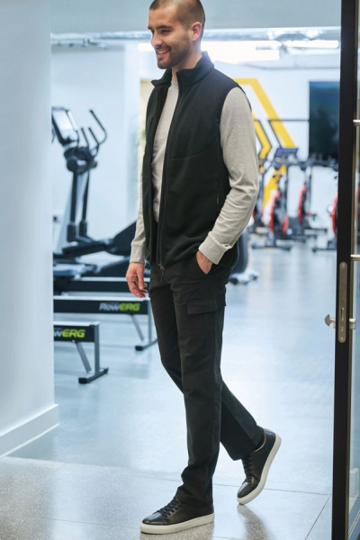 8027 Mens Durham Chino Cargo Trousers