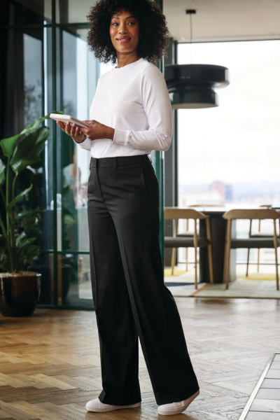 2424 Ladies Cora Wide Leg Trousers