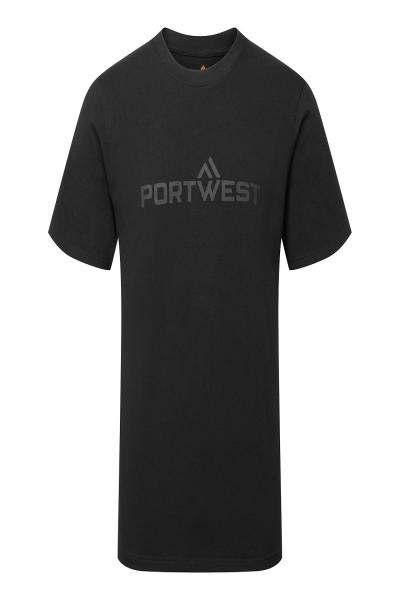 B198 Portwest Embossed Cotton T-Shirt