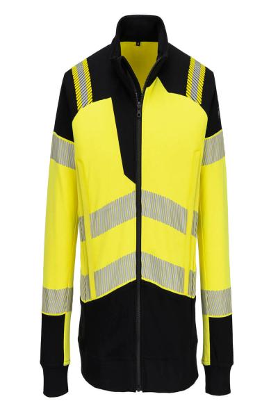 FR717 PW3 Modaflame Knit Hi Vis Flame Resistant Full Zip Sweatshirt